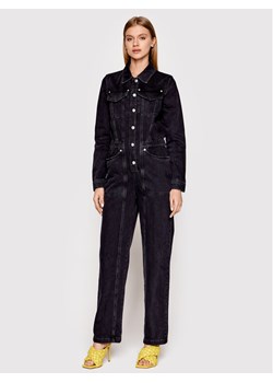 The Kooples Kombinezon FCOM24000J Czarny Regular Fit ze sklepu MODIVO w kategorii Kombinezony damskie - zdjęcie 181104994