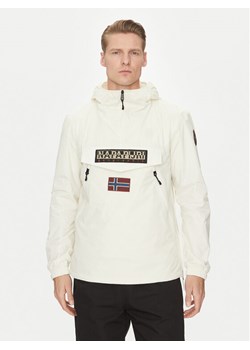 Napapijri Kurtka anorak Rainforest NP0A4HX6 Écru Regular Fit ze sklepu MODIVO w kategorii Kurtki męskie - zdjęcie 181105014