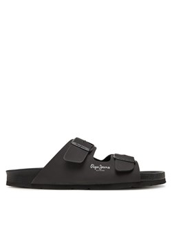 Pepe Jeans Klapki PMS90101 Czarny ze sklepu MODIVO w kategorii Klapki męskie - zdjęcie 181105020