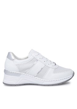Rieker Sneakersy N4315-80 Biały ze sklepu MODIVO w kategorii Buty sportowe damskie - zdjęcie 181105072