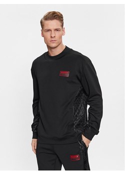 Guess Bluza Gaston Z4RQ01 KBO62 Czarny Regular Fit ze sklepu MODIVO w kategorii Bluzy męskie - zdjęcie 181105223