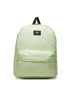 Vans Plecak Old Skool Check VN000H4XCLH1 Zielony ze sklepu MODIVO w kategorii Plecaki - zdjęcie 181105243