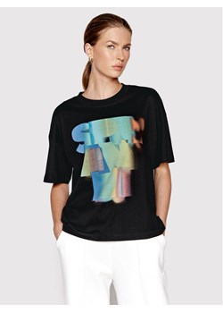 Sprandi T-Shirt SP22-TSD511 Czarny Relaxed Fit ze sklepu MODIVO w kategorii Bluzki damskie - zdjęcie 181105313