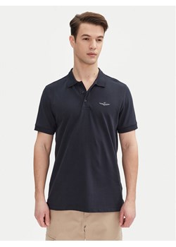 Aeronautica Militare Polo 251PO1843P191 Granatowy Regular Fit ze sklepu MODIVO w kategorii T-shirty męskie - zdjęcie 181105452