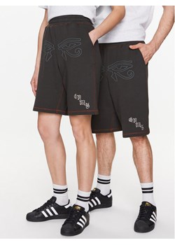 Grimey Szorty sportowe GBSS165 Czarny Regular Fit ze sklepu MODIVO w kategorii Spodenki męskie - zdjęcie 181105470