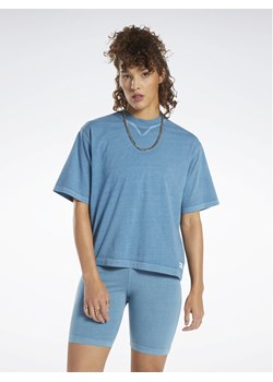 Reebok T-Shirt Classics Natural Dye Boxy T-Shirt HT7857 Niebieski ze sklepu MODIVO w kategorii Bluzki damskie - zdjęcie 181105551