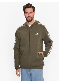 adidas Bluza IJ6492 Zielony Regular Fit ze sklepu MODIVO w kategorii Bluzy męskie - zdjęcie 181105742