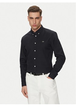 Lacoste Koszula CH2933 Czarny Regular Fit ze sklepu MODIVO w kategorii Koszule męskie - zdjęcie 181105760