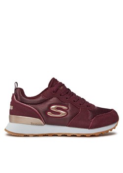 Skechers Sneakersy Goldn Gurl 111/BURG Bordowy ze sklepu MODIVO w kategorii Buty sportowe damskie - zdjęcie 181105853