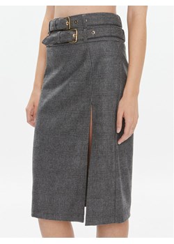 Pinko Spódnica midi Goldie 102296 A07P Szary Regular Fit ze sklepu MODIVO w kategorii Spódnice - zdjęcie 181105860