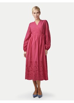 YAS Sukienka codzienna Luma 26032685 Różowy Regular Fit ze sklepu MODIVO w kategorii Sukienki - zdjęcie 181105941