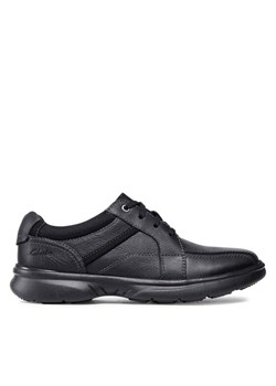 Clarks Półbuty Bradley Walk 261533327 Czarny ze sklepu MODIVO w kategorii Półbuty męskie - zdjęcie 181106012