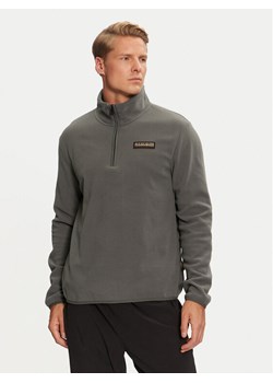 Napapijri Polar NP0A4HDV Zielony Regular Fit ze sklepu MODIVO w kategorii Bluzy męskie - zdjęcie 181106051