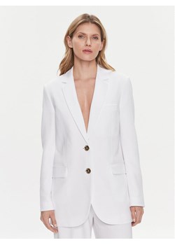 MICHAEL Michael Kors Marynarka MR3100CENX Biały Regular Fit ze sklepu MODIVO w kategorii Marynarki damskie - zdjęcie 181106221