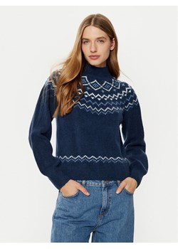 Guess Sweter W4PR0Z Z3LQ0 Granatowy Regular Fit - id: 0000304592256 - marki Guess - 181106234 Guess Sweter W4PR0Z Z3LQ0 Granatowy Regular Fit ze sklepu MODIVO w kategorii Swetry damskie - zdjęcie 181106234