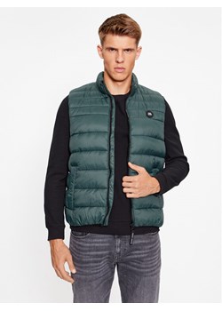 Pepe Jeans Kamizelka Balle Gillet PM402862 Zielony Regular Fit - id: 0000302839186 - marki Pepe Jeans - 181106273 Pepe Jeans Kamizelka Balle Gillet PM402862 Zielony Regular Fit ze sklepu MODIVO w kategorii Kamizelki męskie - zdjęcie 181106273