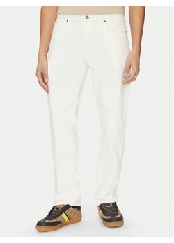 Guess Jeans Jeansy M5GA1B D5OC1 Beżowy Straight Fit ze sklepu MODIVO w kategorii Jeansy męskie - zdjęcie 181106294