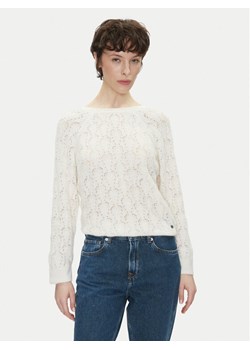 Pepe Jeans Sweter Nova PL702239 Écru Regular Fit ze sklepu MODIVO w kategorii Swetry damskie - zdjęcie 181106342