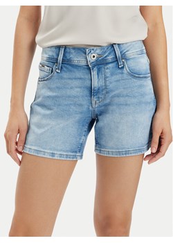 Pepe Jeans Szorty jeansowe Relaxed Short Mw PL801109MP2 Niebieski Relaxed Fit ze sklepu MODIVO w kategorii Szorty - zdjęcie 181106352