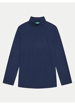United Colors Of Benetton Golf 3DKEC202O Granatowy Regular Fit ze sklepu MODIVO w kategorii T-shirty chłopięce - zdjęcie 181106432