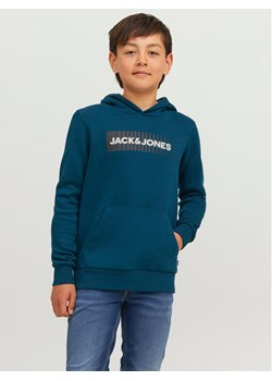 Jack&Jones Junior Bluza 12237459 Niebieski Regular Fit ze sklepu MODIVO w kategorii Bluzy chłopięce - zdjęcie 181106450