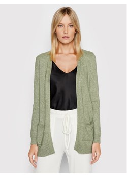 ONLY Kardigan Lesly 15174274 Zielony Regular Fit ze sklepu MODIVO w kategorii Swetry damskie - zdjęcie 181106560
