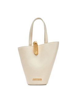 JACQUEMUS Torebka Le Petit Bambol 24H243BA389-3173 Écru ze sklepu MODIVO w kategorii Torby Shopper bag - zdjęcie 181106602
