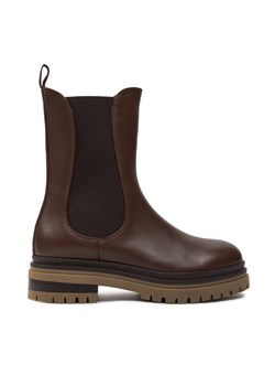 Weekend Max Mara Sztyblety Livrea 24257960346 Brązowy ze sklepu MODIVO w kategorii Botki - zdjęcie 181106642