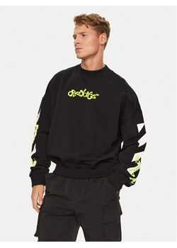 Off-White Bluza OMBA067S23FLE0011050 Czarny Regular Fit ze sklepu MODIVO w kategorii Bluzy męskie - zdjęcie 181106663