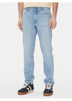 Wrangler Jeansy River 112362465 Niebieski Tapered Fit ze sklepu MODIVO w kategorii Jeansy męskie - zdjęcie 181106993