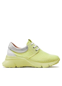 Hispanitas Sneakersy HV243446 Zielony ze sklepu MODIVO w kategorii Buty sportowe damskie - zdjęcie 181107120