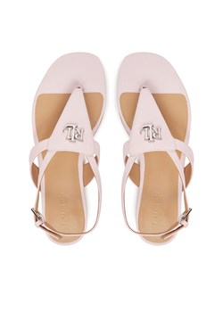 LAUREN RALPH LAUREN Sandały Everley 802959146008 Różowy ze sklepu MODIVO w kategorii Sandały damskie - zdjęcie 181107144