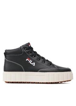 Fila Sneakersy Sandblast Mid Wmn FFW0187.80010 Czarny ze sklepu MODIVO w kategorii Trampki damskie - zdjęcie 181107243