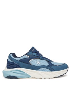 Calvin Klein Jeans Sneakersy V3X9-83007-1757 S Granatowy ze sklepu MODIVO w kategorii Buty sportowe dziecięce - zdjęcie 181107250