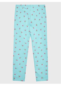 United Colors Of Benetton Legginsy 33KCCF02W Niebieski Slim Fit ze sklepu MODIVO w kategorii Spodnie dziewczęce - zdjęcie 181107281