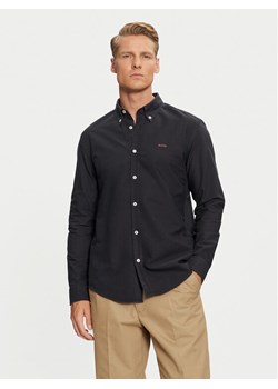 Boss Koszula H-Roan 50521996 Granatowy Slim Fit ze sklepu MODIVO w kategorii Koszule męskie - zdjęcie 181107304