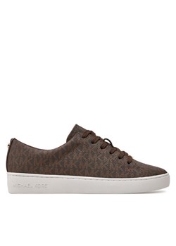 MICHAEL Michael Kors Sneakersy Keaton Lace Up 43R4KTFS1B Brązowy ze sklepu MODIVO w kategorii Trampki damskie - zdjęcie 181107311