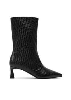 Pollini Botki SA24135C1LTK0000 Czarny ze sklepu MODIVO w kategorii Botki - zdjęcie 181107322