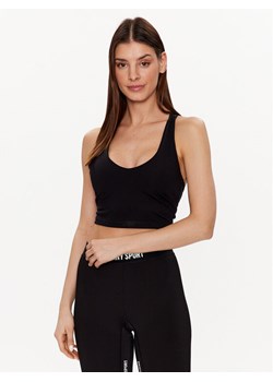 DKNY Sport Top DP2T9141 Czarny Regular Fit ze sklepu MODIVO w kategorii Bluzki damskie - zdjęcie 181107332