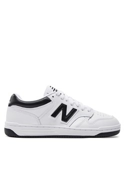 New Balance Sneakersy BB480LBK Biały ze sklepu MODIVO w kategorii Buty sportowe męskie - zdjęcie 181107333