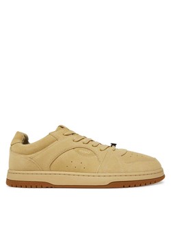 HUGO Sneakersy Hadrian 50541798 Beżowy ze sklepu MODIVO w kategorii Buty sportowe męskie - zdjęcie 181107390