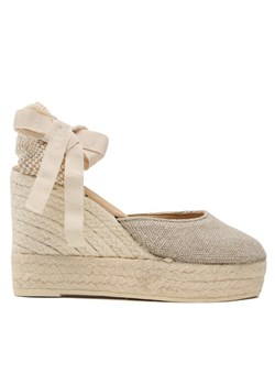 Manebi Espadryle Wedge Espadrilles O 7.1 WV Beżowy ze sklepu MODIVO w kategorii Espadryle damskie - zdjęcie 181107414