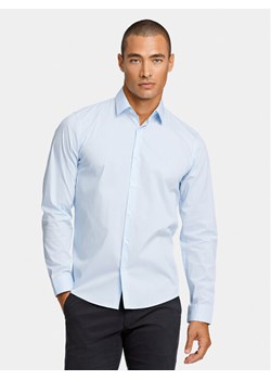 Lindbergh Koszula 30-203172 Błękitny Slim Fit ze sklepu MODIVO w kategorii Koszule męskie - zdjęcie 181107431
