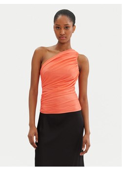 PINKO Top 105048 A2F1 Koralowy Slim Fit ze sklepu MODIVO w kategorii Bluzki damskie - zdjęcie 181107472