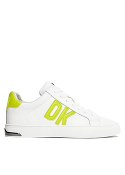 DKNY Sneakersy Abeni K1486950 Biały ze sklepu MODIVO w kategorii Trampki damskie - zdjęcie 181107490