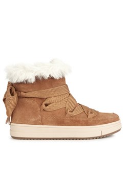 Geox Kozaki J Rebecca Girl Wpf J36CVA 00022 C6627 M Brązowy ze sklepu MODIVO w kategorii Buty zimowe dziecięce - zdjęcie 181107591
