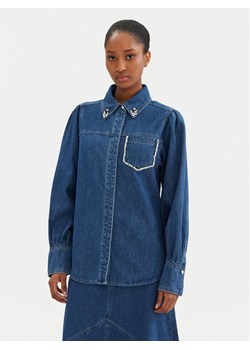 Bruuns Bazaar Koszula jeansowa Bess BBW4231 Niebieski Regular Fit ze sklepu MODIVO w kategorii Koszule damskie - zdjęcie 181107670