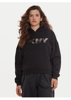 DKNY Bluza DP4T1031 Czarny Regular Fit ze sklepu MODIVO w kategorii Bluzy damskie - zdjęcie 181107700