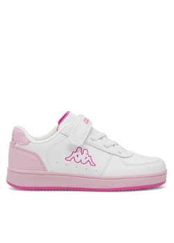 Kappa Sneakersy Logo Malone Ev Kid 36185LW Biały ze sklepu MODIVO w kategorii Buty sportowe dziecięce - zdjęcie 181107734