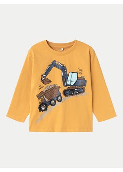 NAME IT Bluzka 13233674 Żółty Regular Fit ze sklepu MODIVO w kategorii Kaftaniki i bluzki - zdjęcie 181107811